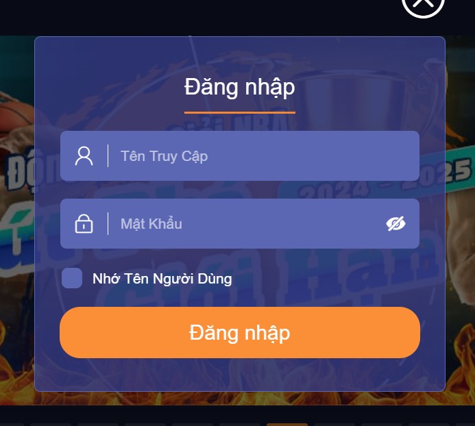 Nhập thông tin được yêu cầu