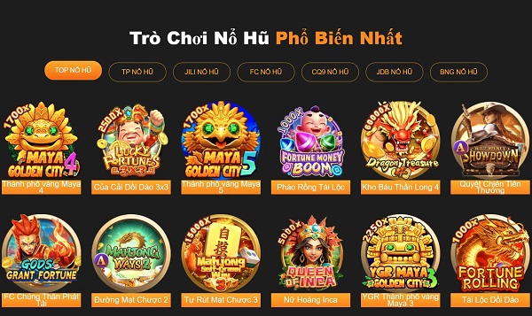 Sản phẩm cược phong phú