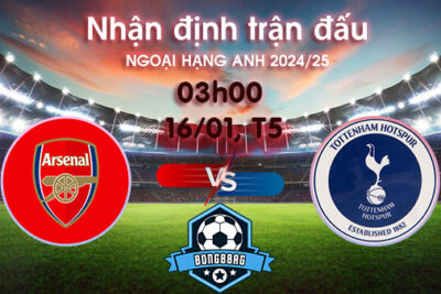 Soi kèo Arsenal vs Tottenham, 3h00 ngày 16/1/2025 – Ngoại Hạng Anh