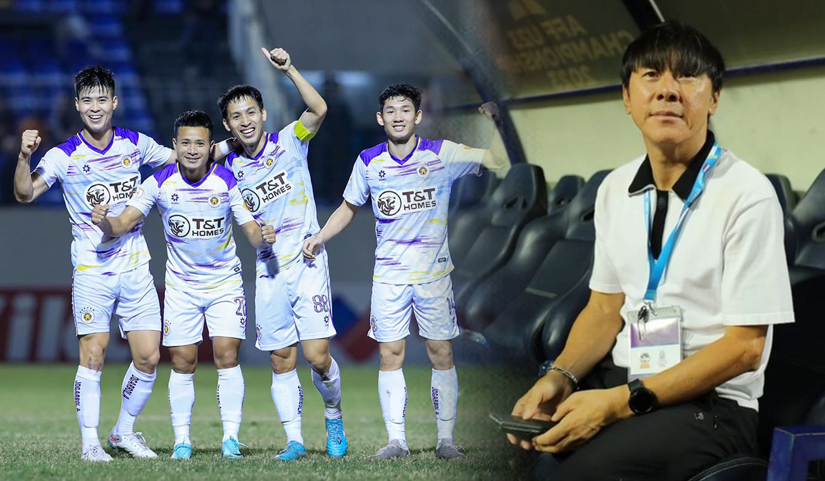 Shin Tae Yong dẫn dắt Hà Nội FC có đúng không?